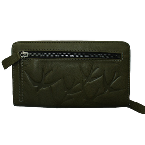 "LEIGH" Wallet  Freedom Olive