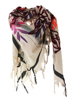 Load image into Gallery viewer, Leaves - Fine Cotton Scarf