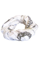 Load image into Gallery viewer, Silver Chains - Fine Cotton Scarf