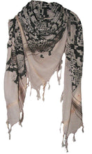 Load image into Gallery viewer, Snake Soft Stone - Fine Cotton Voile Scarf