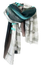 Load image into Gallery viewer, Spark Camouflage  - Fine Silk Cotton Scarf