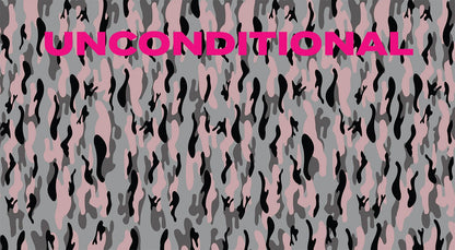 D/Luca Camouflage Pink Unconditional - Silk Cotton Scarf