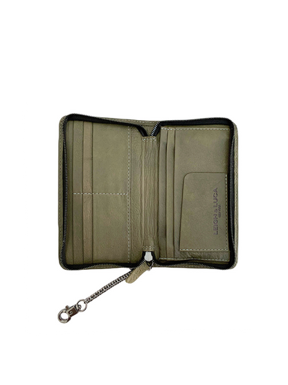 Leigh & Luca  wallet "LEIGH" Freedom Olive