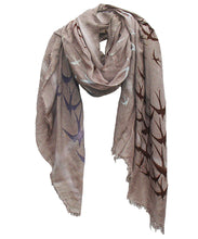 Load image into Gallery viewer, Freedom Birds - Cashmere Blend Scarf