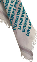 Load image into Gallery viewer, Affirmation Bandana Keychain Ocean - Cashmere Blend
