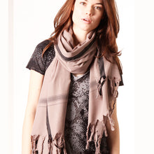 Load image into Gallery viewer, Art of Chain  -  Fine Cotton Scarf