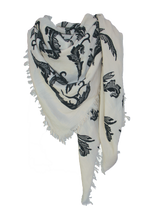 Load image into Gallery viewer, Spike - Fine Silk Cotton Scarf