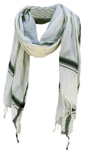 Load image into Gallery viewer, Soft Sea Foam - Fine Cotton Voile Scarf