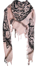 Load image into Gallery viewer, Snake Soft Nude - Fine Cotton Voile Scarf