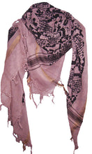 Load image into Gallery viewer, Snake Soft Smoke - Fine Cotton Voile Scarf
