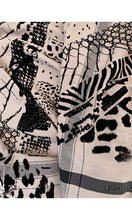 Load image into Gallery viewer, Black Velvet Wilderness - Fine Cotton Scarf